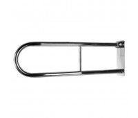 Поручень настенный откидной 700х230 мм, d 32 мм