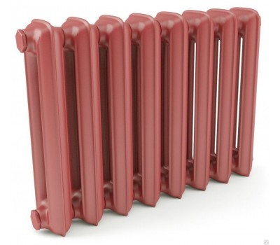 Радиатор чугунный красный МС-140М2-500 (цена за одну секцию)