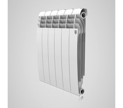 Радиатор биметаллический Royal Thermo BiLiner 500 боковое подключение белый