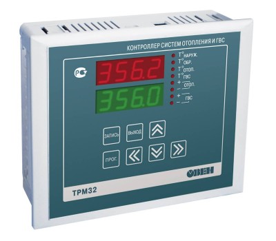 Контроллер ОВЕН регулятор систем отопления ТРМ32-Щ4.03 RS
