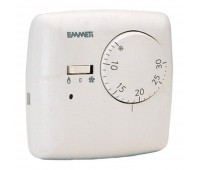 Термостат комнатный EMMETI 3-х контактый с лампочкой и возможностью принудительного включения потребителя 02001014