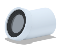 Труба фановая ANI 110х22,5° W2220